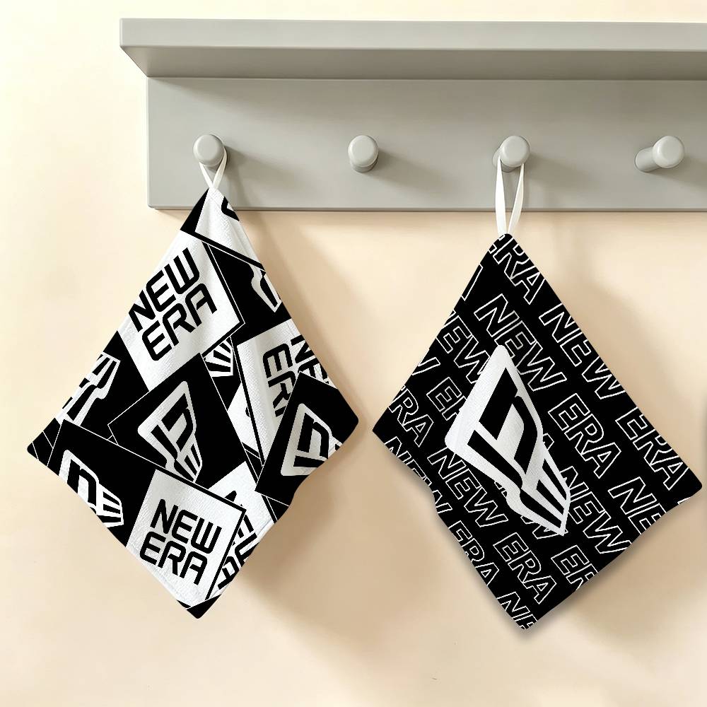 Commercial Printing News - N-News-E-Eras Polyester Katoenen Handdoek met Ophanglus,