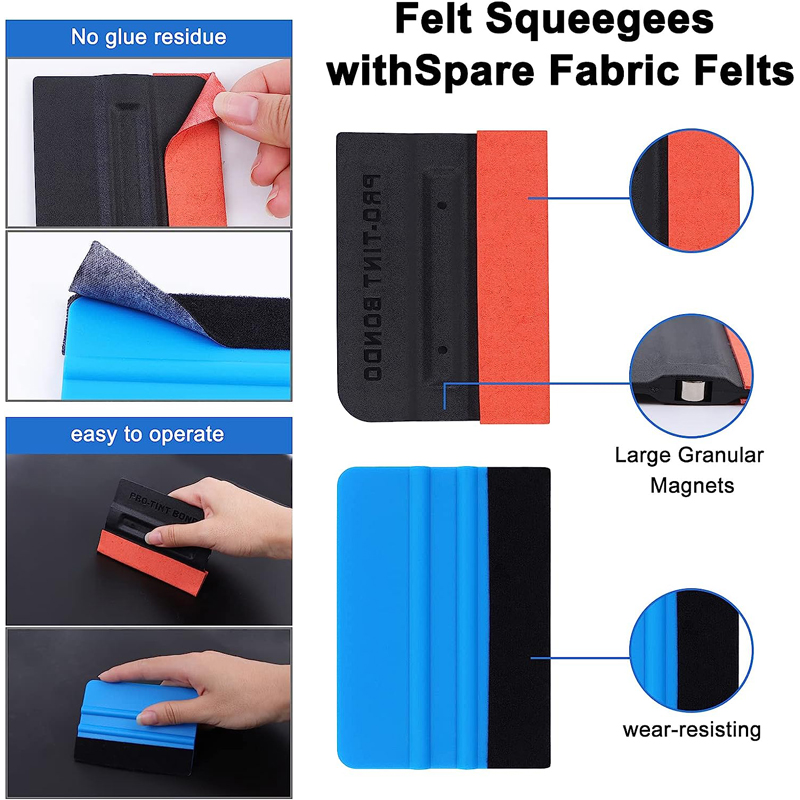 40 Stuks Autoruit Tintkit Viny - Screen Printing Squeegee recensie en prijs
