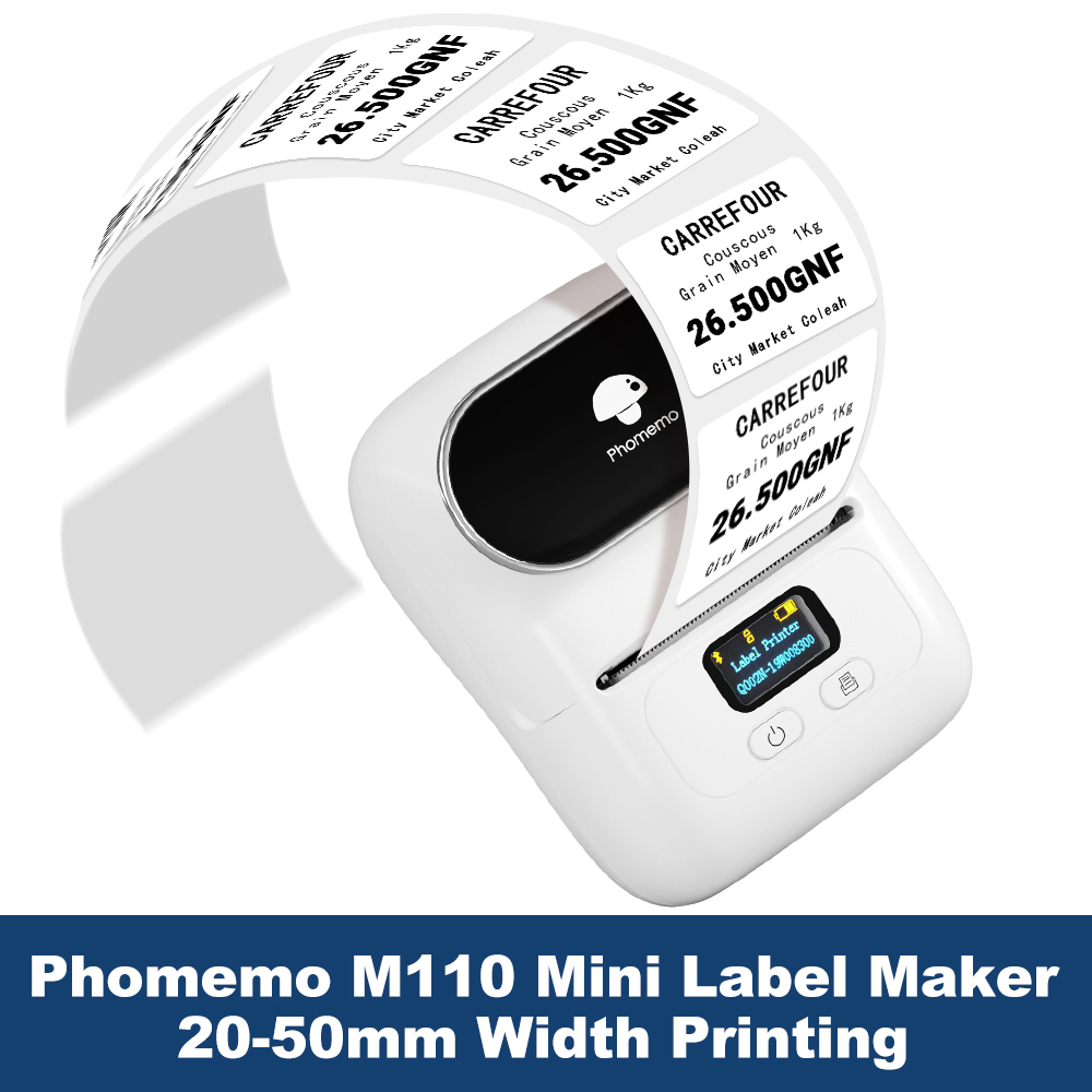 Phomemo Label Printer M110 Lab - Commercial Photo Printer recensie en prijs