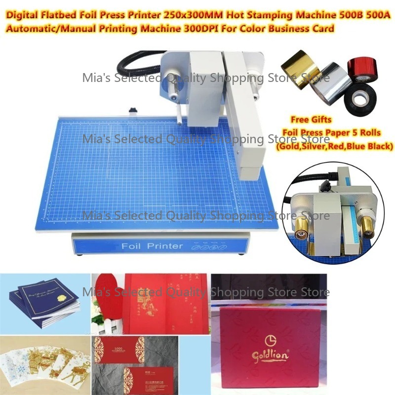 500B 500A Automatische/Handmat - Foil Transfer Machine recensie en prijs